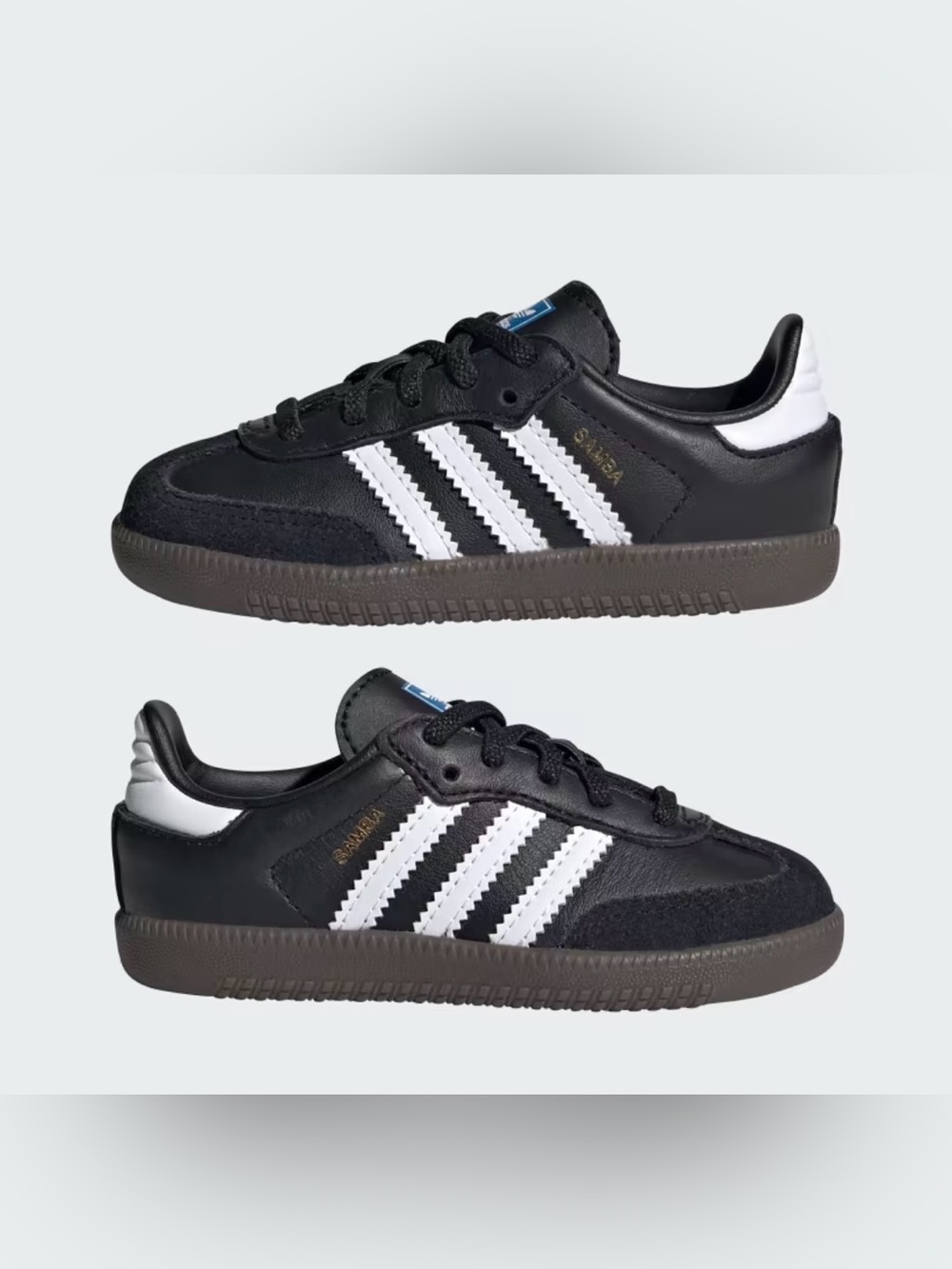 adidas toddler/walkers Sambas- size 7